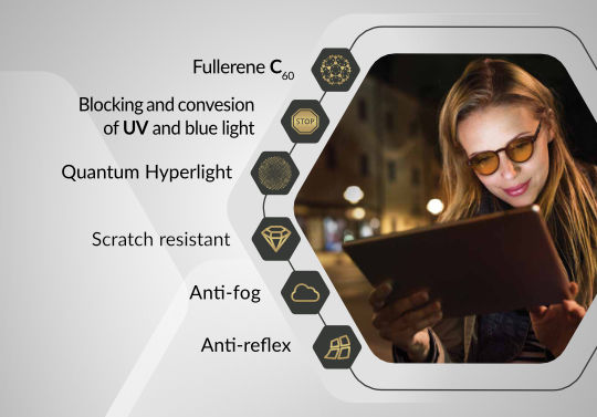 Quantum Hyperlight Optic lenses of unique features and superior quality
